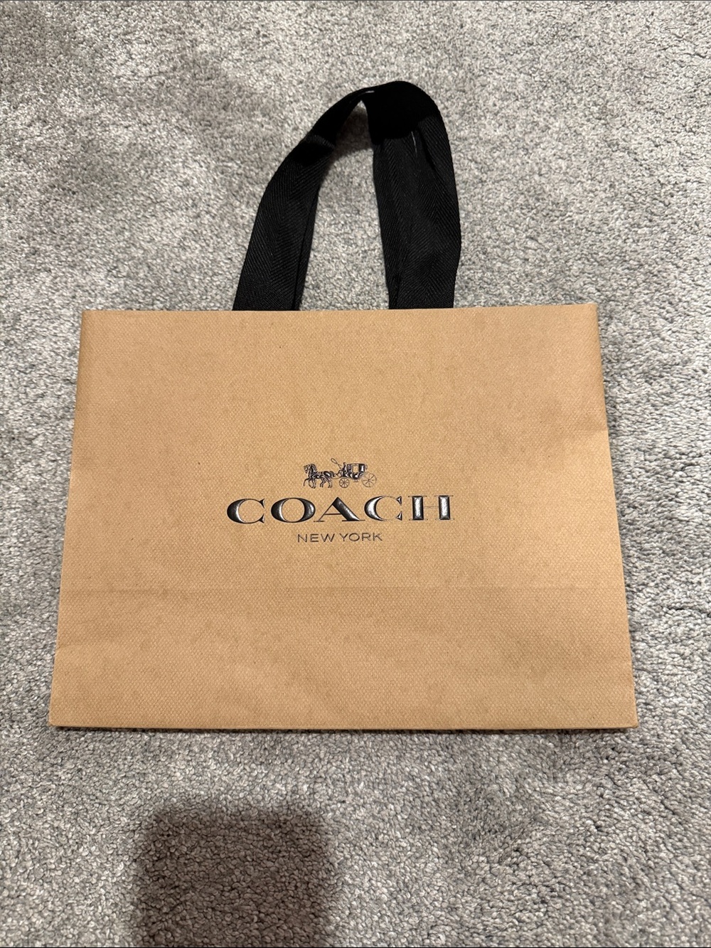 Coach Brown Shopping Bag